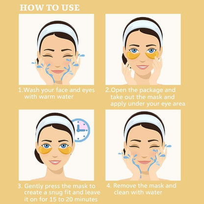 24K Gold Under Eye Collagen Patch