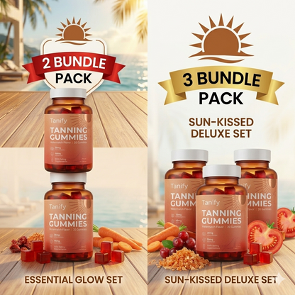 Tanify™ Tanning Accelerator Gummies | 60 pcs per bottle