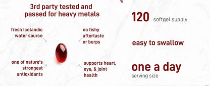 Pure Astaxanthin 2.0 Softgels 12mg | Renew Inside Out + Glow effortlessly