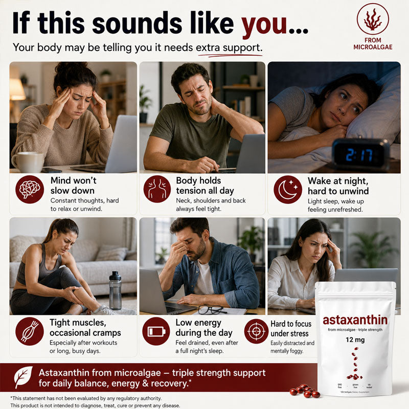 Pure Astaxanthin 2.0 Softgels 12mg | Renew Inside Out + Glow effortlessly