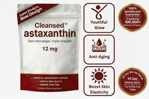 Pure Astaxanthin 12mg Softgels for eye comfort